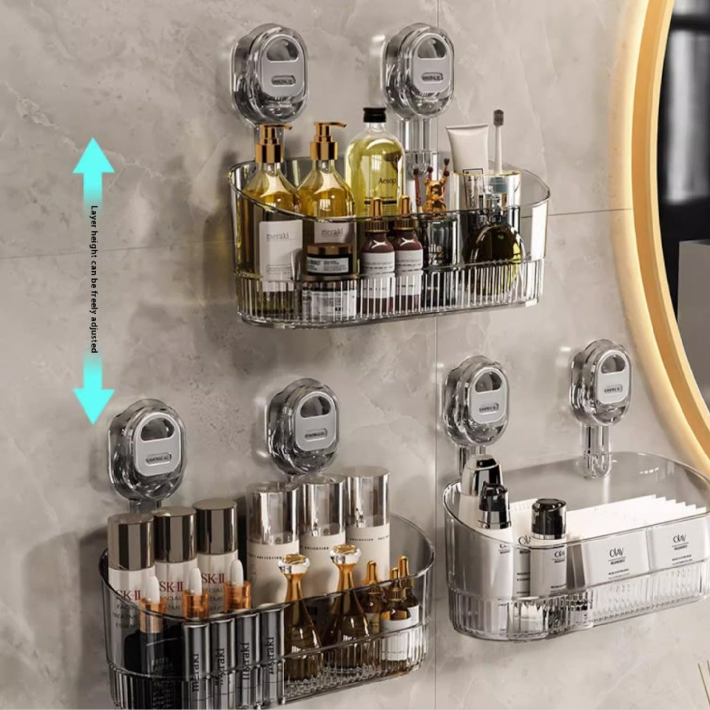 CRYSTAL WALL ORGANIZER