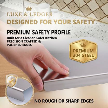 HYGIENIC STAINLESS CUTTING BOARD