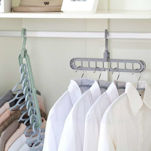 CLOTHESNAP 9-HOLE HANGER