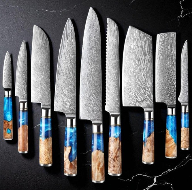 JAPANESE STEEL CHEF KNIFE SET
