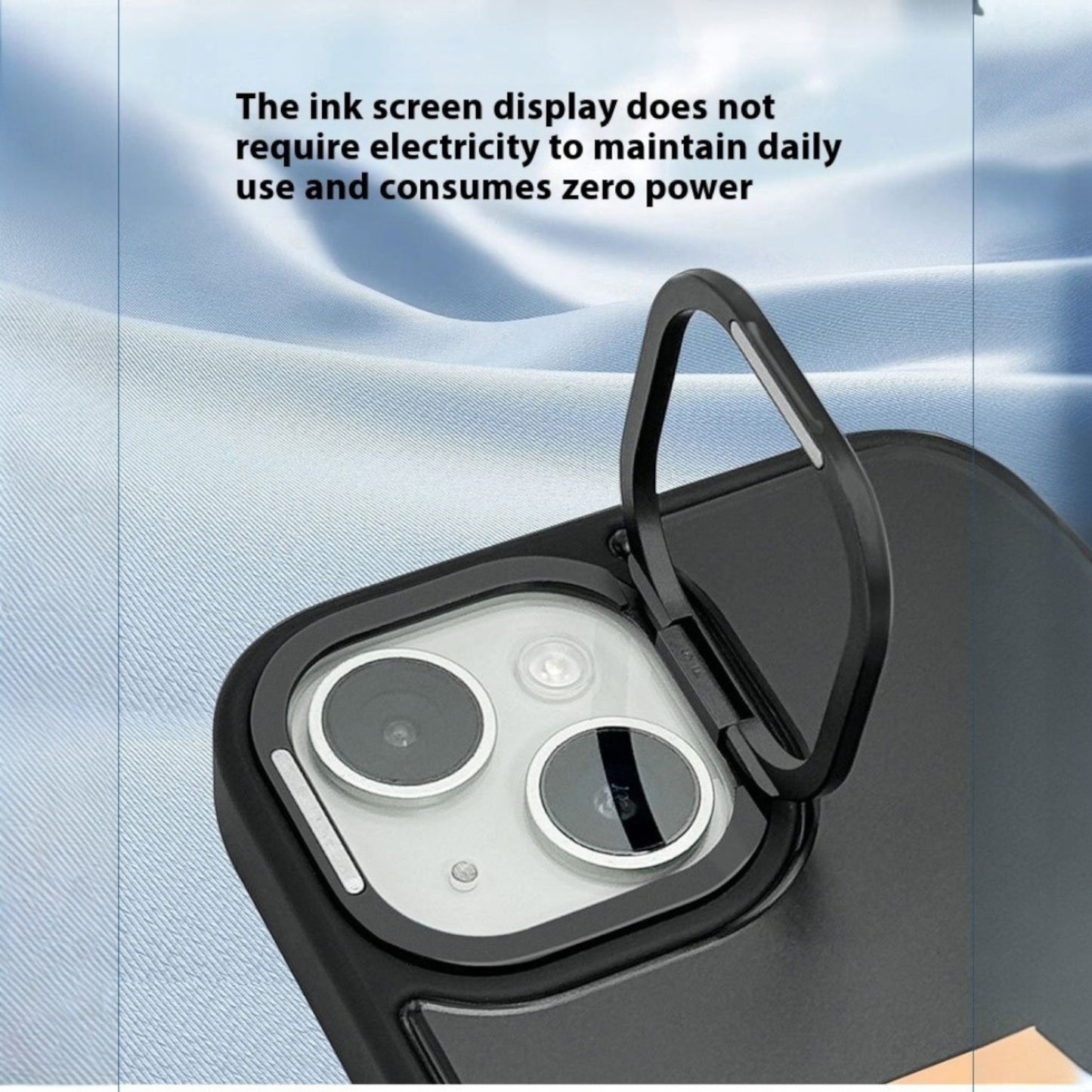 NFC PROJECTION E-INK SCREEN BRACKET PHONE CASE