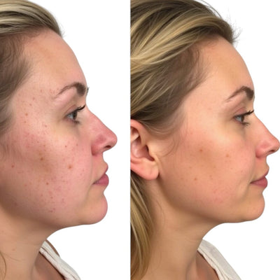 Before and after testimonial